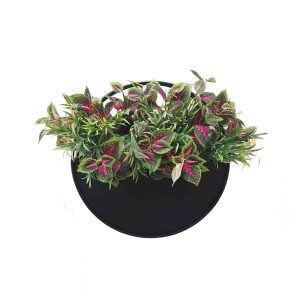 wall planter | fake plants | artificial plants | coleus bush | faux shrubs